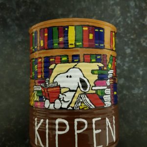 Kippendose_Rheincleanup Zons Motiv Snoopy